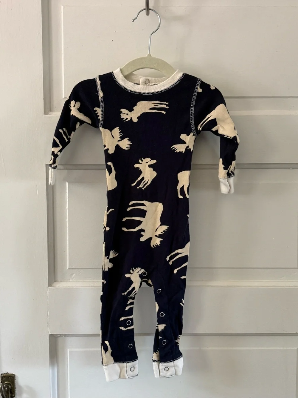 Jackson Hole Moose Onesie Flapjack - 6mo